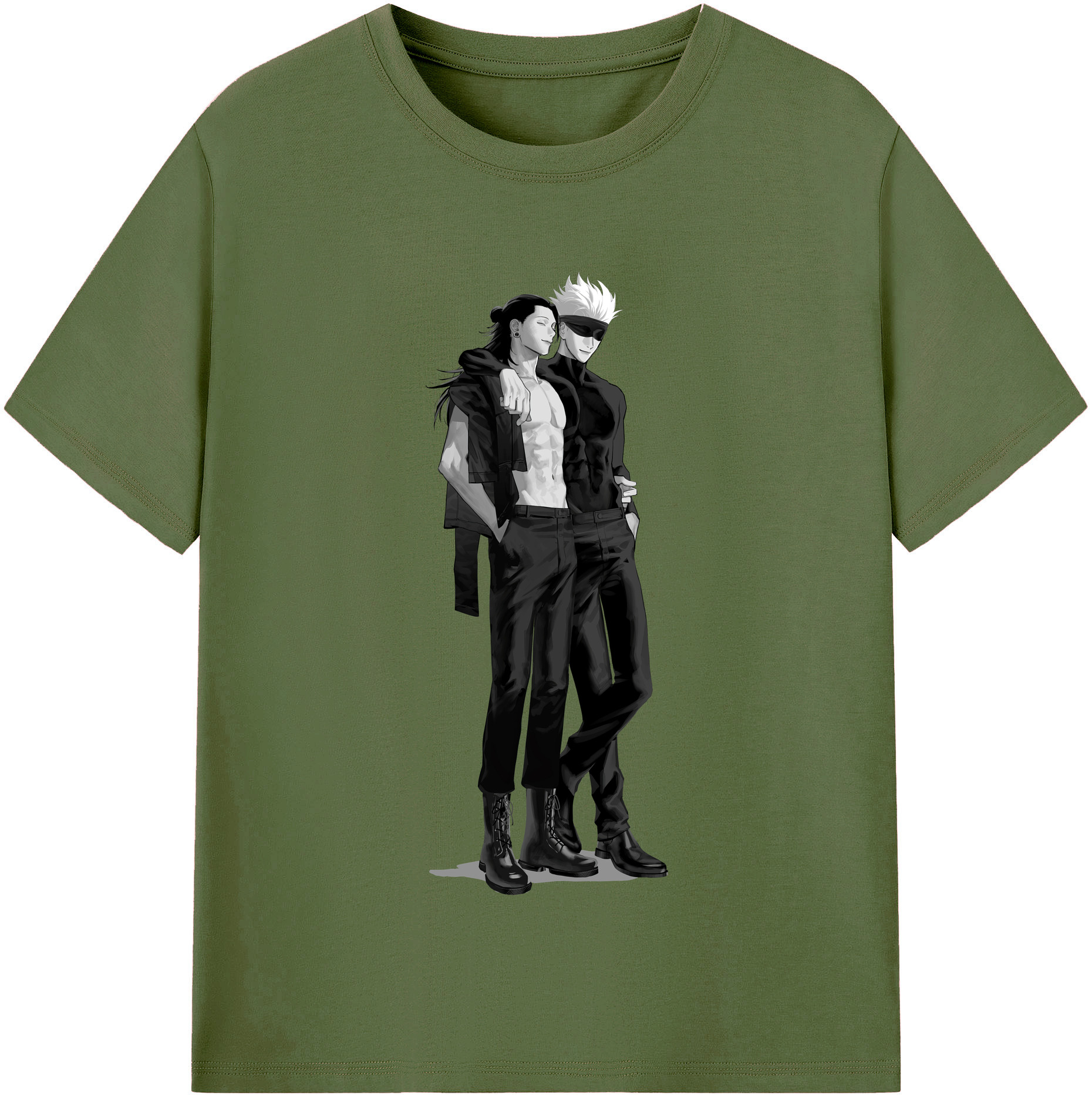 （画像用） 呪術廻戦 Jujutsu Kaisen 綿100％半袖Tシャツ（フロントプリント）